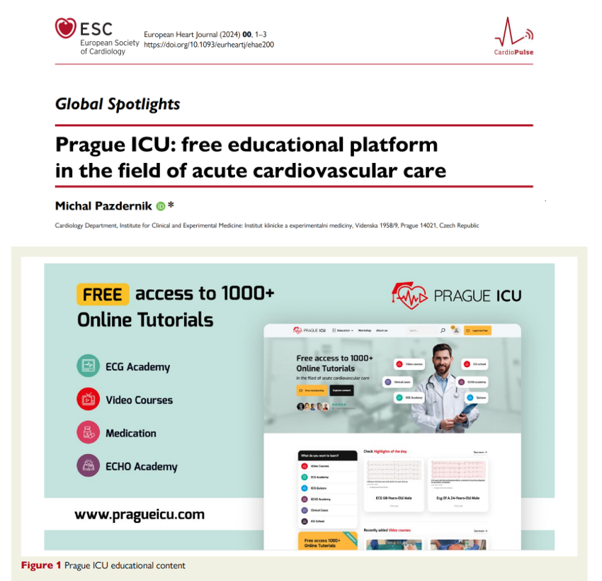 @PragueICU in European Heart Journal. So proud of my colleagues, medical students and IT guys who contributed to this wonderful educational project. @IkemResearch @ehj_ed shorturl.at/AGLMT