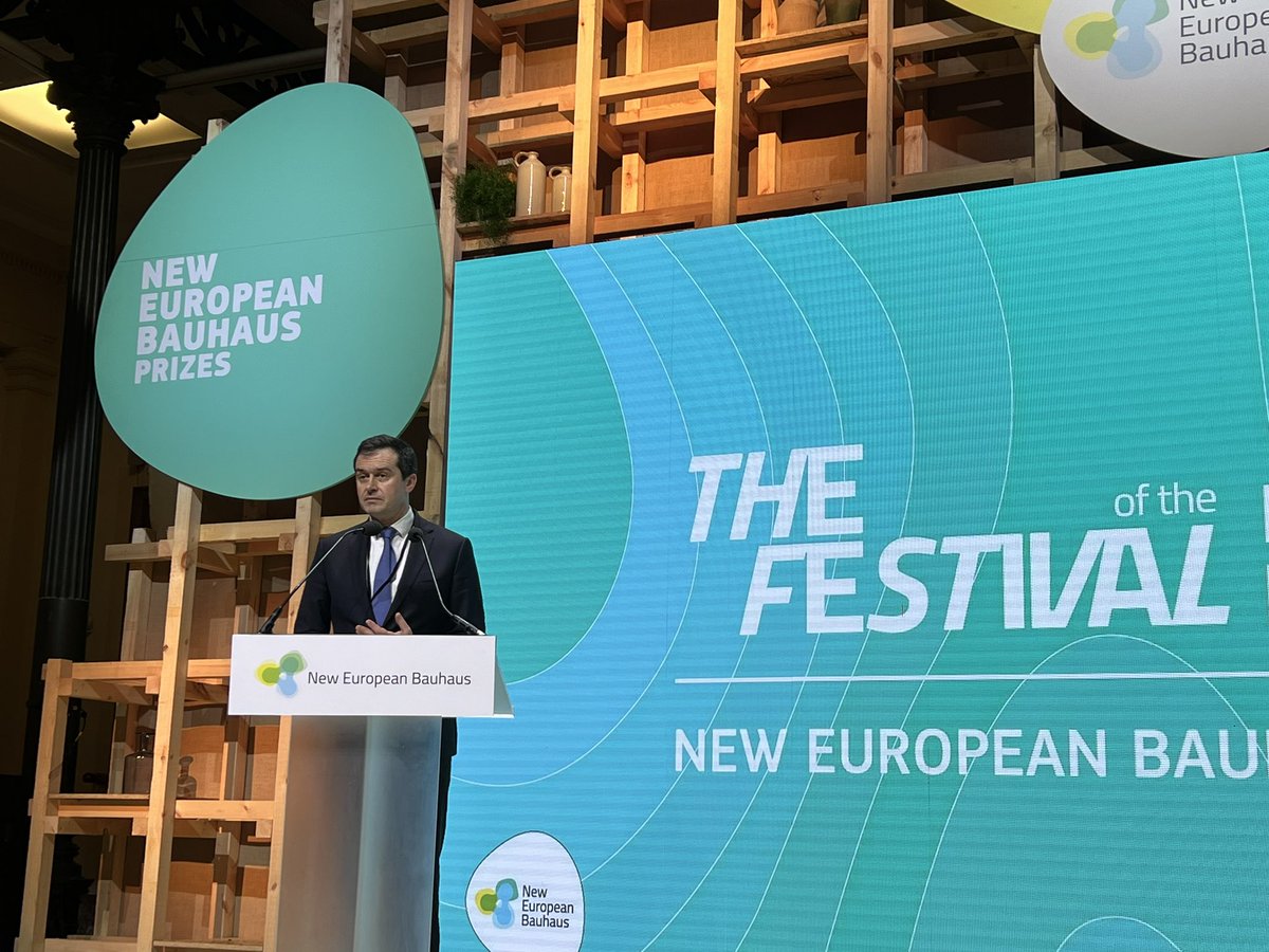 It is an honour to welcome #Ukraine at the #NewEuropeanBauhaus 2024 prizes. While the war is raging, Ukrainians keep showing incredible resilience, strength & willingness to build back their country. What an inspiration! 🇪🇺 is on your side to help in this process!