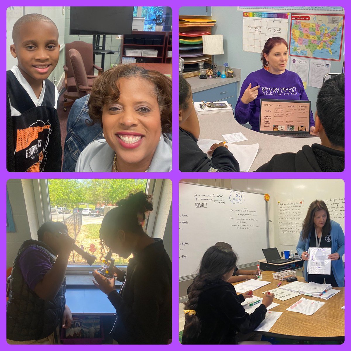 Renee_McKinnon1's tweet photo. Loved my visit to @BentonHeightsES today! What a great #BetterWithWe culture.
🧡 AP appreciation
💜Core instruction strategies
🧡Daily 4th grade math tutoring
💜Celebration w/the star of Little Mermaid, Jr.
Keep shining BHESA Team!
@boatcandice
@UCPSNC
@AGHoulihan https://t.co/rCXVDjXRd6