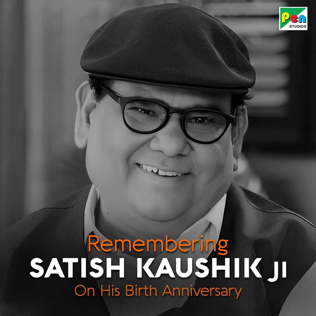 Remembering the legendary Satish Kaushik Ji on his birth anniversary. Your talent, charm, and contributions to the world of entertainment will forever be cherished.. ✨ #PenMovies