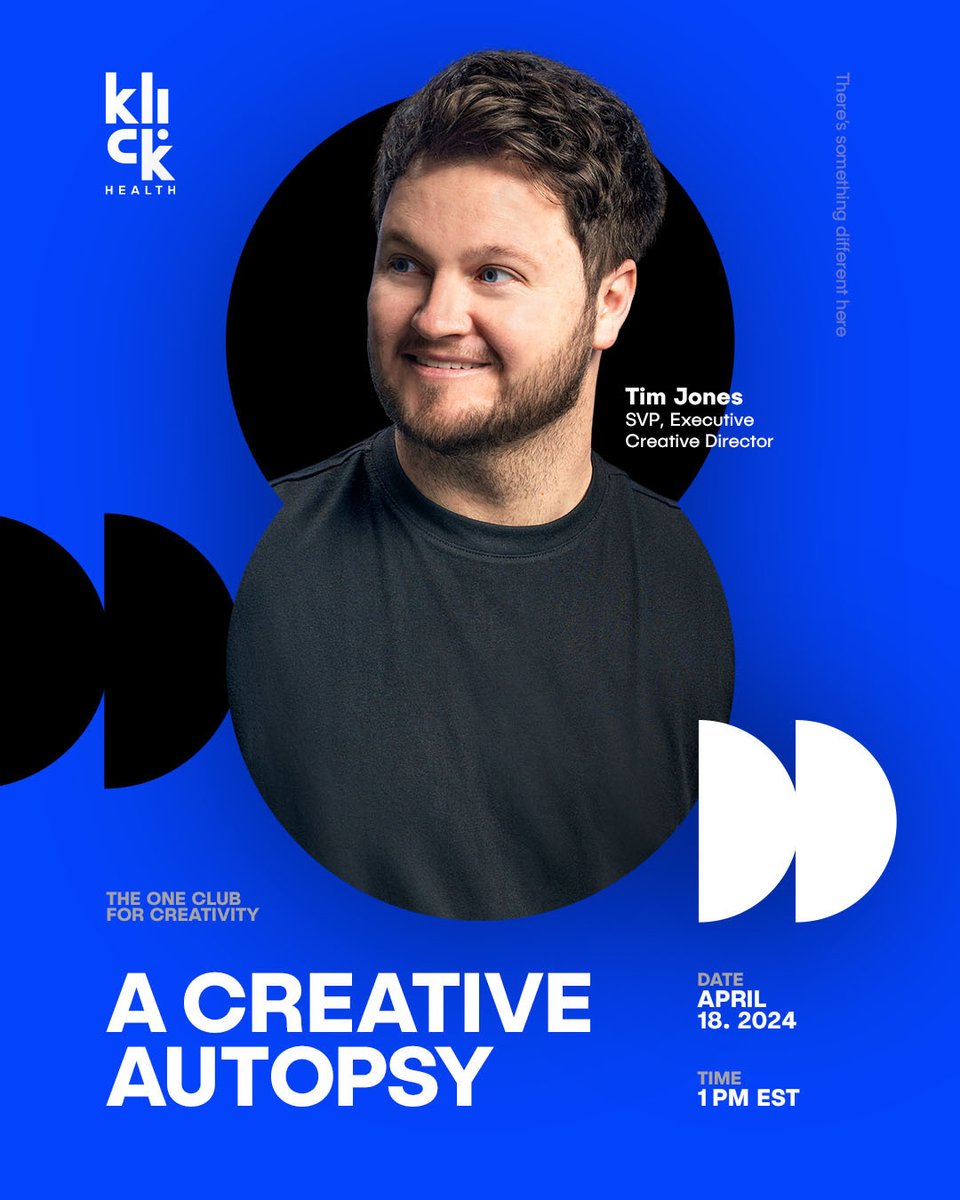 What's a creative autopsy? 🕵‍ Join Tim Jones and @TheOneClub on April 18th via Zoom to find out! Register here: lnkd.in/gp_tPAHK