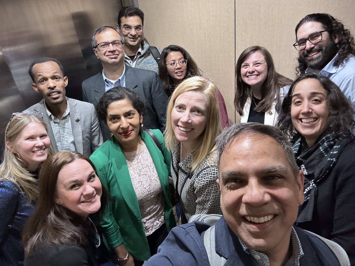 TLP is in Denver, on an elevator and ready for #AANAM!