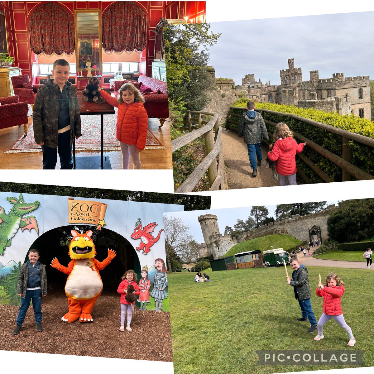 What an awesome day <a href="/WarwickCastle/">Warwick Castle</a> ! She’s won a golden star, completed a maze, seen a live trebuchet fire, a falconry show, walked the castle walls, helped a princess and much more! <a href="/PaulSaxton17/">Paul Saxton</a> <a href="/LadywoodKH/">Ladywood Primary and Nursery School</a> <a href="/embarkfed/">Embark Federation</a>