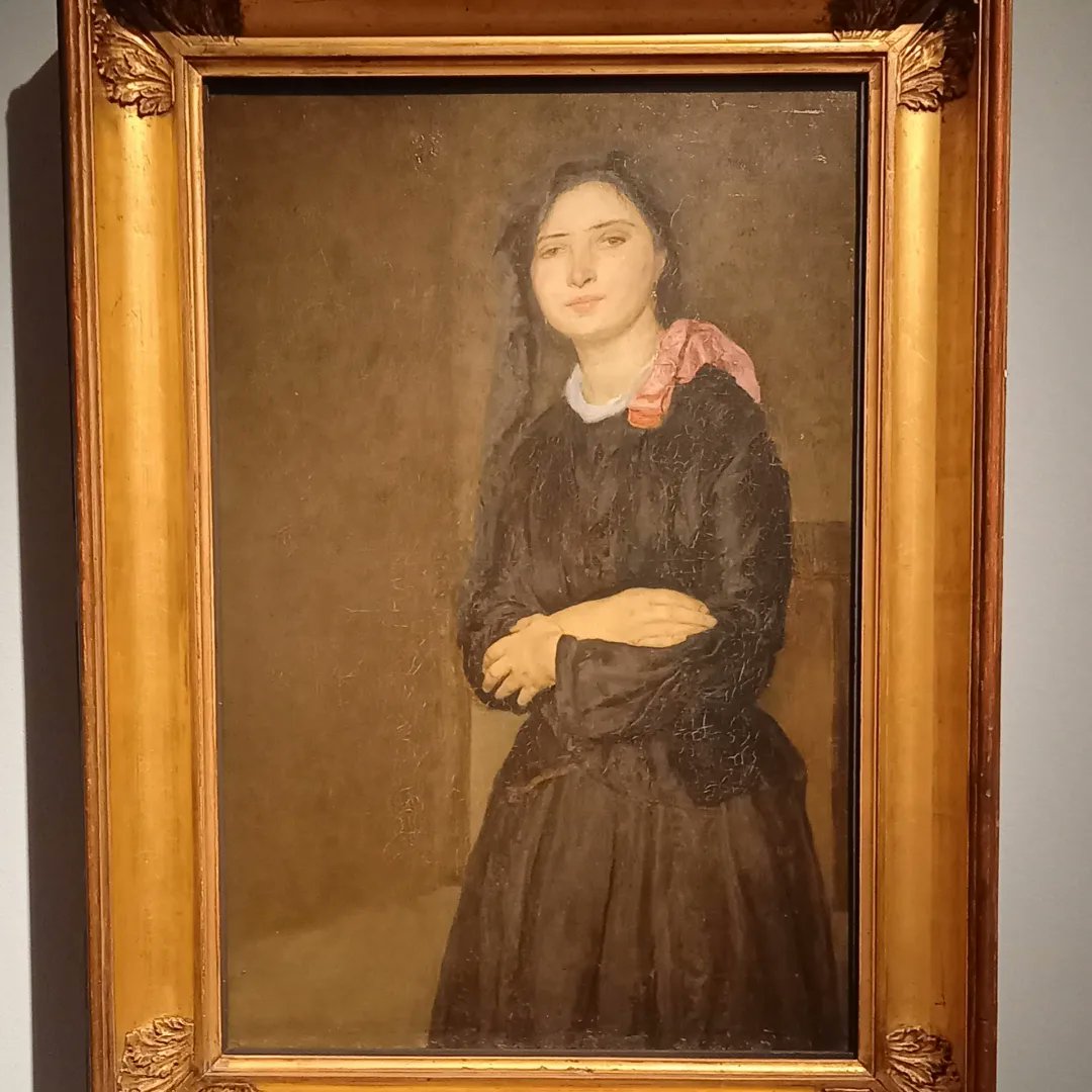 Just in the nick of time, catching the beautiful Gwen John exhibition at the Holburne Museum, Bath 🧡 A joy to get up close to her paintings, drawings and gouaches. #GwenJohn #HolburneMuseum #ArtGallery #Bath