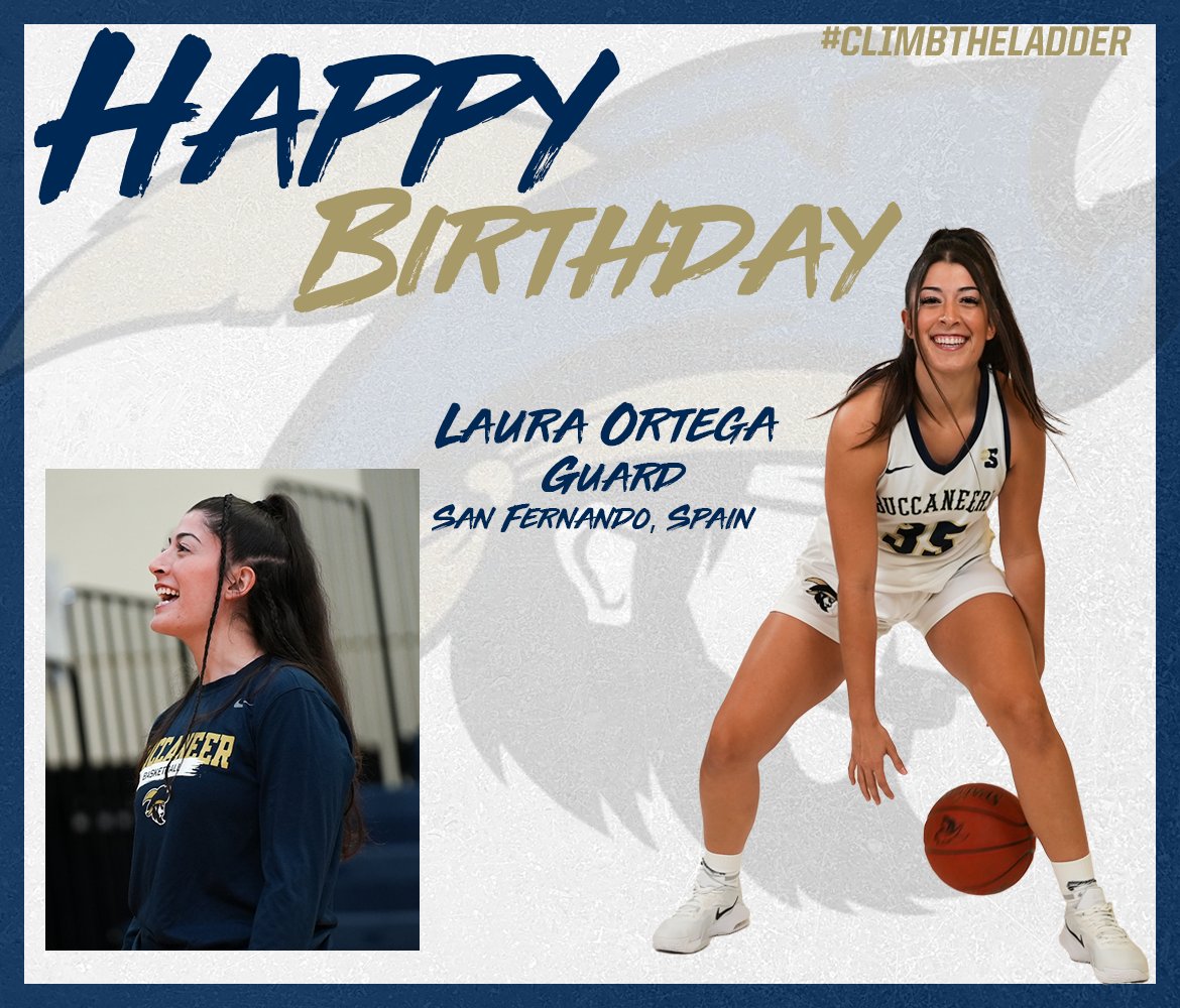 We would like to wish a 𝗛𝗮𝗽𝗽𝘆 𝗕𝗶𝗿𝘁𝗵𝗱𝗮𝘆 to Laura Ortega!!🎁🎂

#ClimbTheLadder // #BucStrong