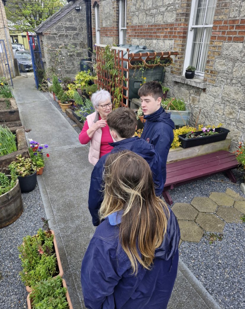 🌻 Ms. Kelly and her Third Year Religion class were delighted to be the first school group to have a guided tour and talk from the fabulous volunteers in The Elderflower Garden Club. 🌻presentationcollegecarlow.com/School/Latest-… 🌻#ChallengetoChange #Biodiversity #GlobalCitizenship @GreenSchoolsIre
