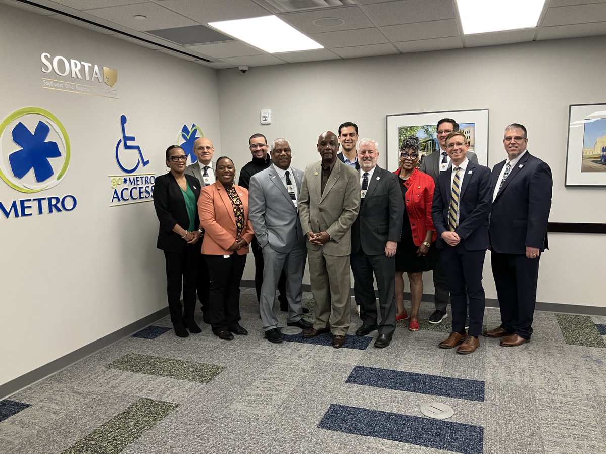 cincinnatimetro's tweet photo. We were honored to host several members of Ohio's House of Representatives today. Our executive team highlighted the progress of our Reinventing Metro plan following the passage of Issue 7 and Metro's Strategic Plan for the future.

Thank you for your support of public transit! https://t.co/fGDuSvmv5V