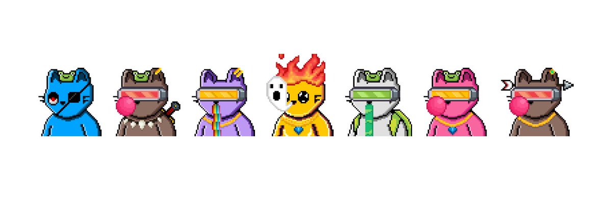 🐱We are LIVE MINT right now

🔗MINT HERE - launchpad.heymint.xyz/mint/calicos

After we Sold Out the Genesis Calicos collection, the first Air Drop will come totally free to the holders.

#NFT #NFTs #NFTCommunity #NFTCollection #livemint #pixelart