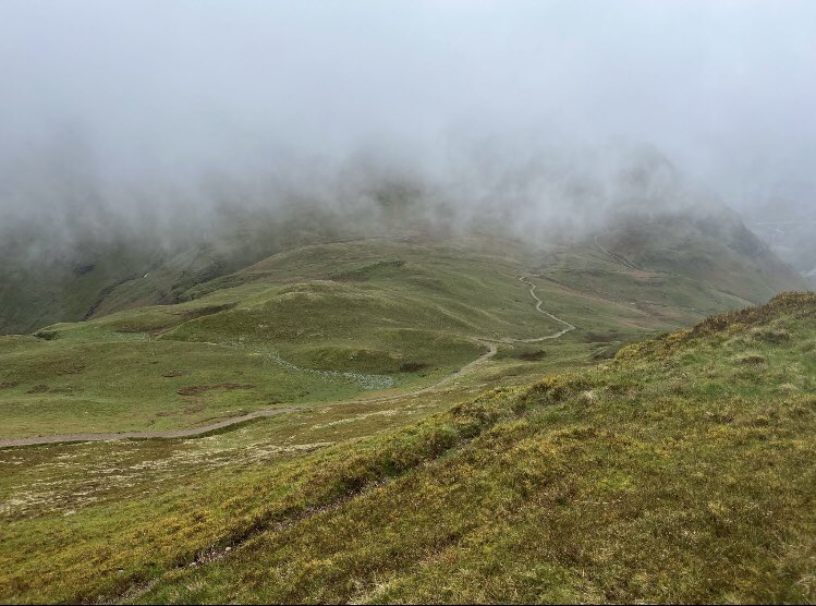Kimbo26's tweet photo. Wind whipped &amp; drenched - but sticking to the monthly Wainwrights 👍 #GoodForTheMind #GreatToGetOut https://t.co/FrvD7xT0yq