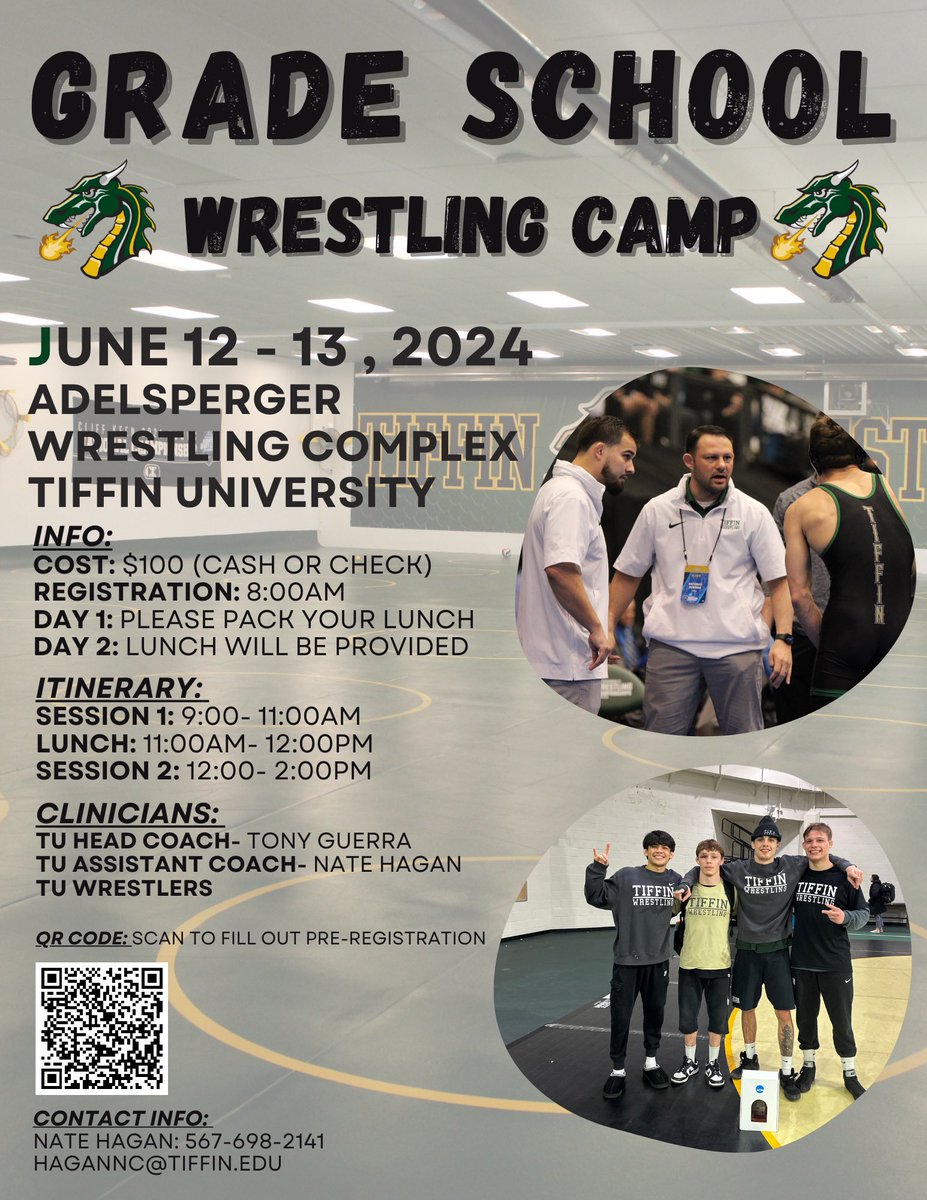 Tiffin Wrestling tweet media