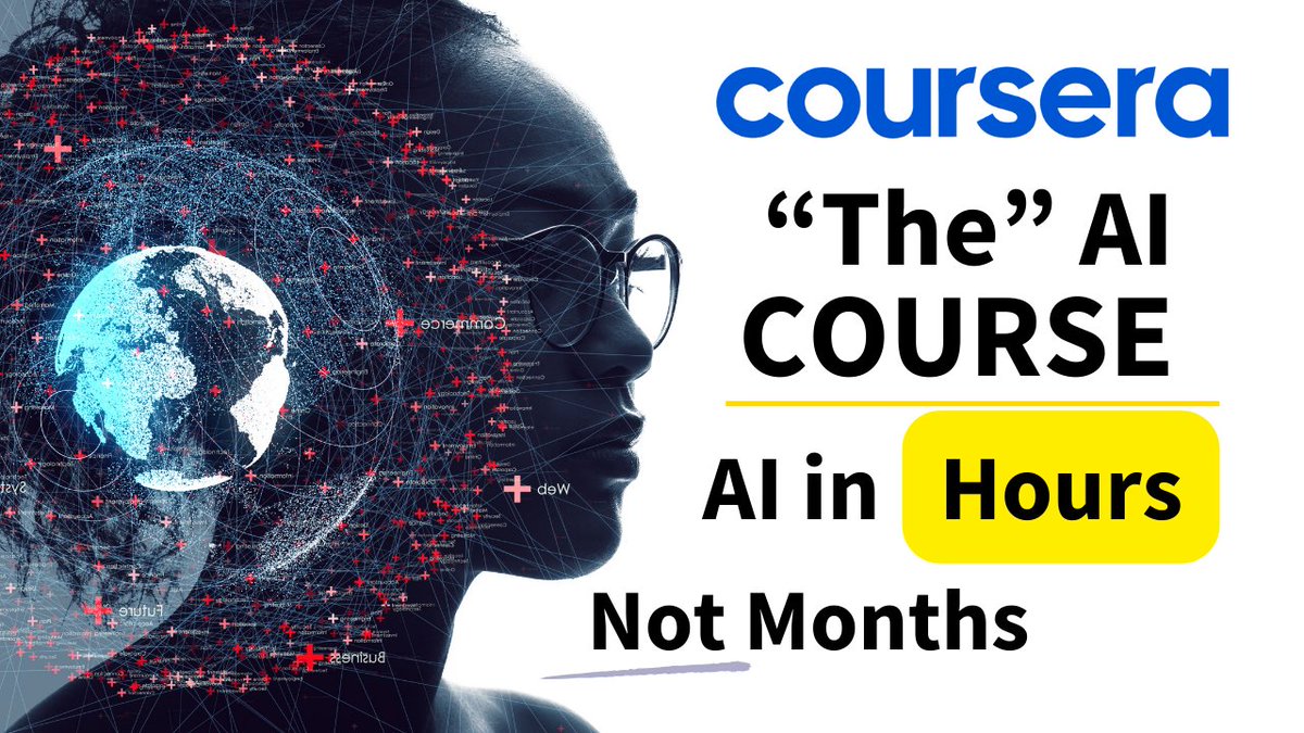 AI for Everyone? It's true! Our new video explores DeepLearning.AI's beginner-friendly course.

Stay tuned! #AI #DeepLearning #Coursera