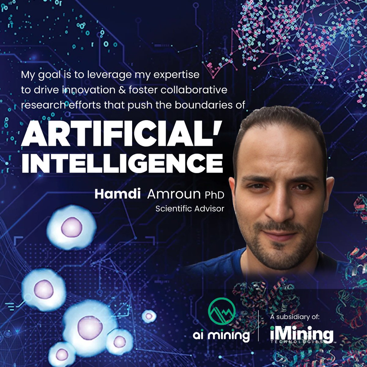 News! Dr. Hamdi Amroun, PhD, joins <a href="/aimining_tech/">AiMining Technologies</a> as a Scientific Advisor, bringing expertise in AI, research, and machine learning. His appointment reaffirms our commitment to innovation in AI. Welcome aboard, Dr. Amroun!
More info: bit.ly/443tdzJ
#Innovation #AI