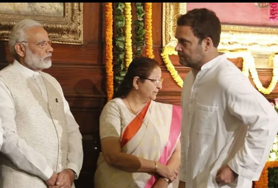 mr_mayank's tweet photo. Rahul Gandhi's speech summary ⚡ 

- 30 lakh Govt jobs
- Right to Employment
- ₹1 lakh to every poor family
- ₹25 lakh healthcare insurance
- MSP Guarantee law
- Education loan waiver
- Abolish Agniveer scheme
- Old Pension Scheme

Narendra Modi's speech summary 👎

- Machli
- Mutton
- Mughal
- Mandir
- Muslim League
- Mujhe gali di
- Mujhe bachaooo

One can make your Future while the other already made you Fatichar.

Choose your leader wisely 🔥

#NoVoteForBJP