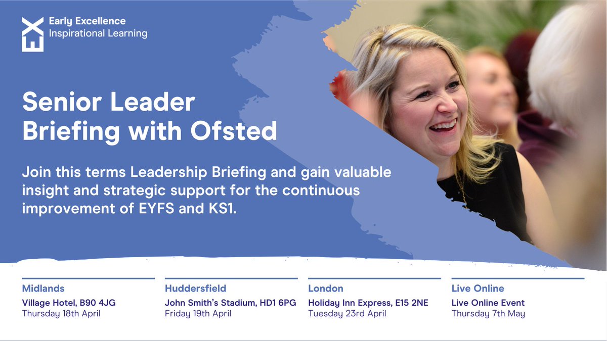 Want to separate fact from fiction in #Ofsted inspections? Join our briefing for direct myth-busting insights from Ofsted themselves! Find out more >> earlyexcellence.com/online-cpd-web…