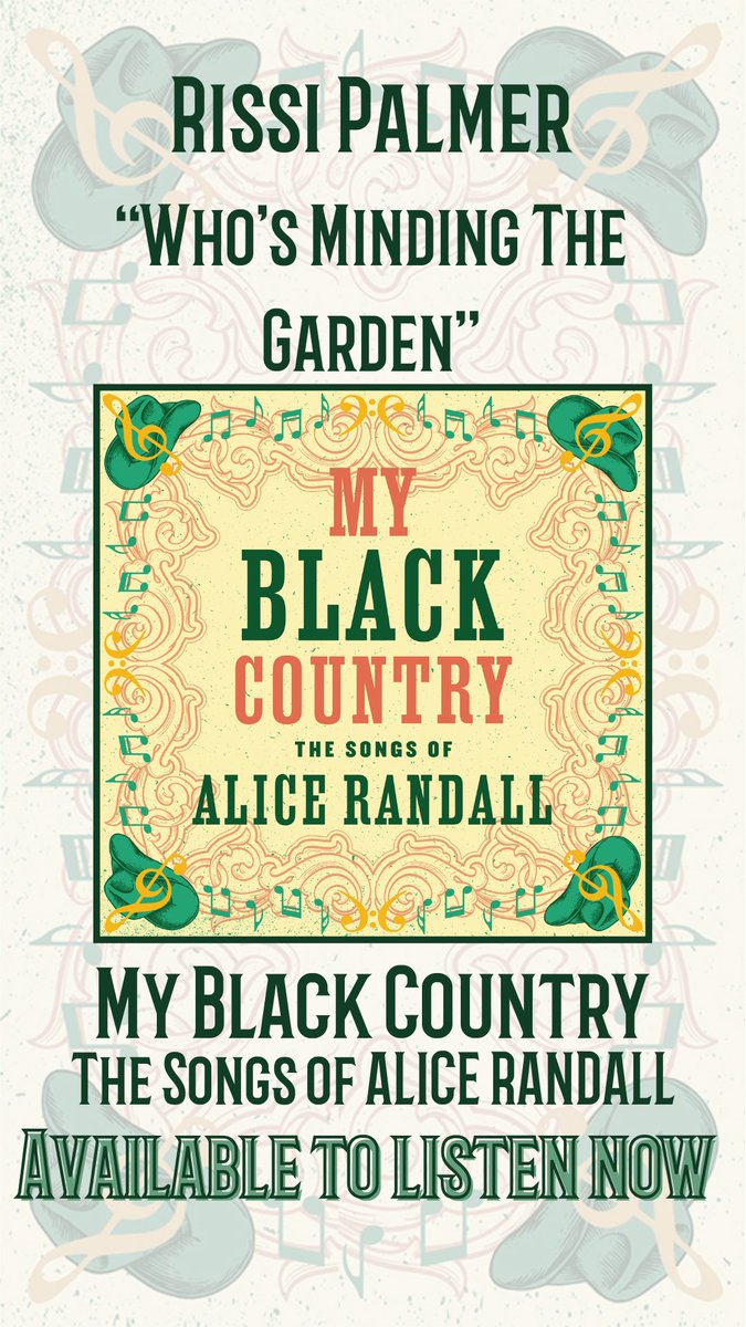 Happy release day to @MsAliceRandall !!! My Black Country: The Songs of Alice Randall is available for purchase and streaming everywhere, including my take on Alice’s song, “Who’s Minding the Garden”.