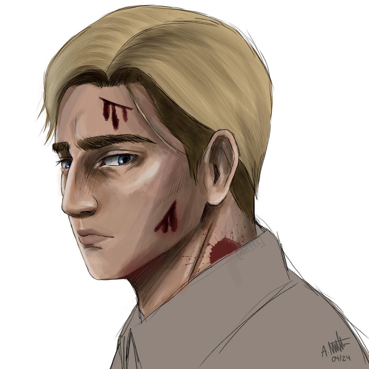 🩸 #erwinsmith #aotfanart #aot #attackontitan #fanart