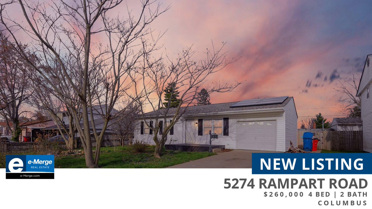 📍 New Listing 📍 Take a look at this fantastic new property that just hit the market located at 5274 Rampart Road in Columbus. Reach out here or at (614) 560-3617 for more information! Listed by Anna Wickware Teresa Barry... teresabarry.e-merge.com/showcase/5274-…