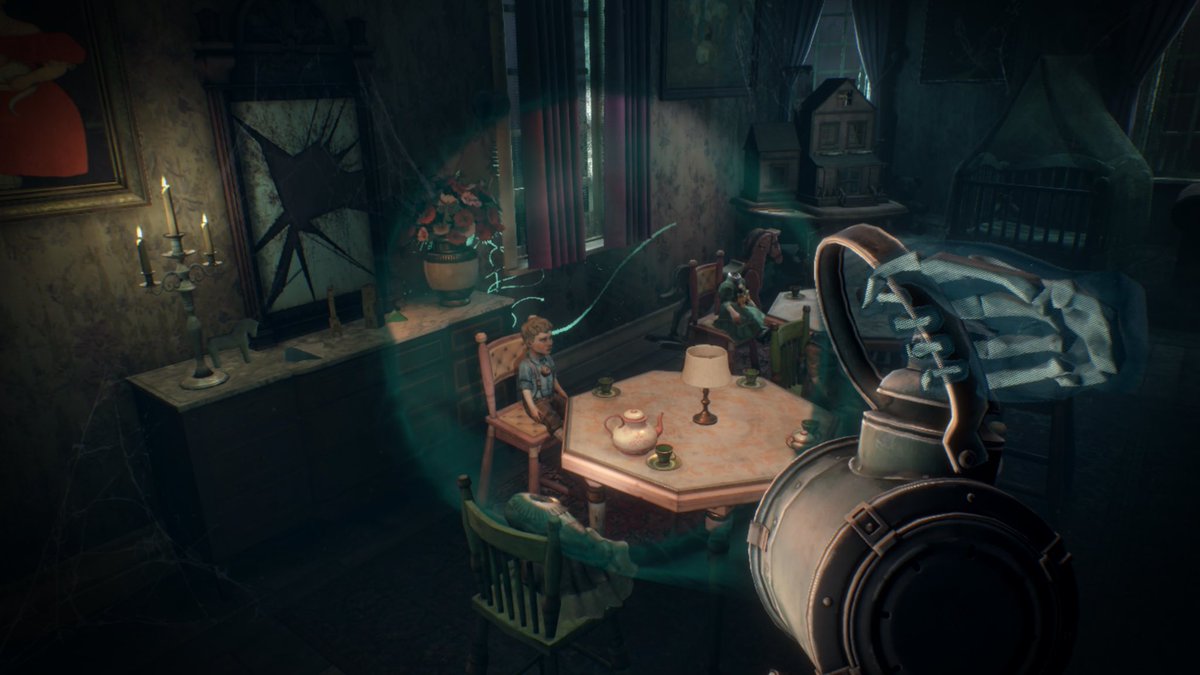 Step into the doll room, where shadows sprawl,
Meet Angela, Laura, &amp; Petunia, heed their call.

Grab #The7thGuestVR here: the7thguest-vr.com