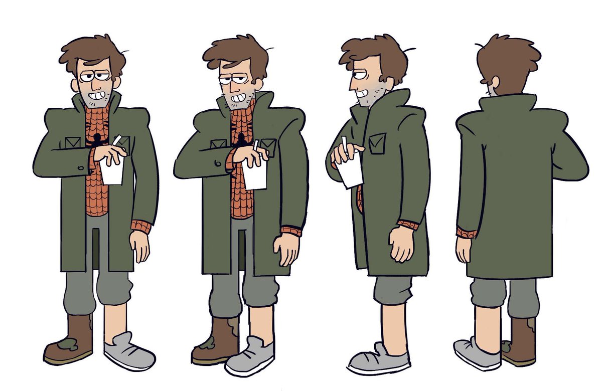 Peter b works disgustingly well in the gravity falls art style #GravityFalls #SpiderVerse