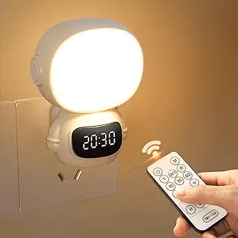 Night light clock Under $10 ✂️
amzn.to/4auzc31
[AD] *Possible Commissions Earned. Discounts, Codes, Coupons and Prices can change at anytime. 
#Discountdivas #savemoney #freebies #cheapdeals #lowprices