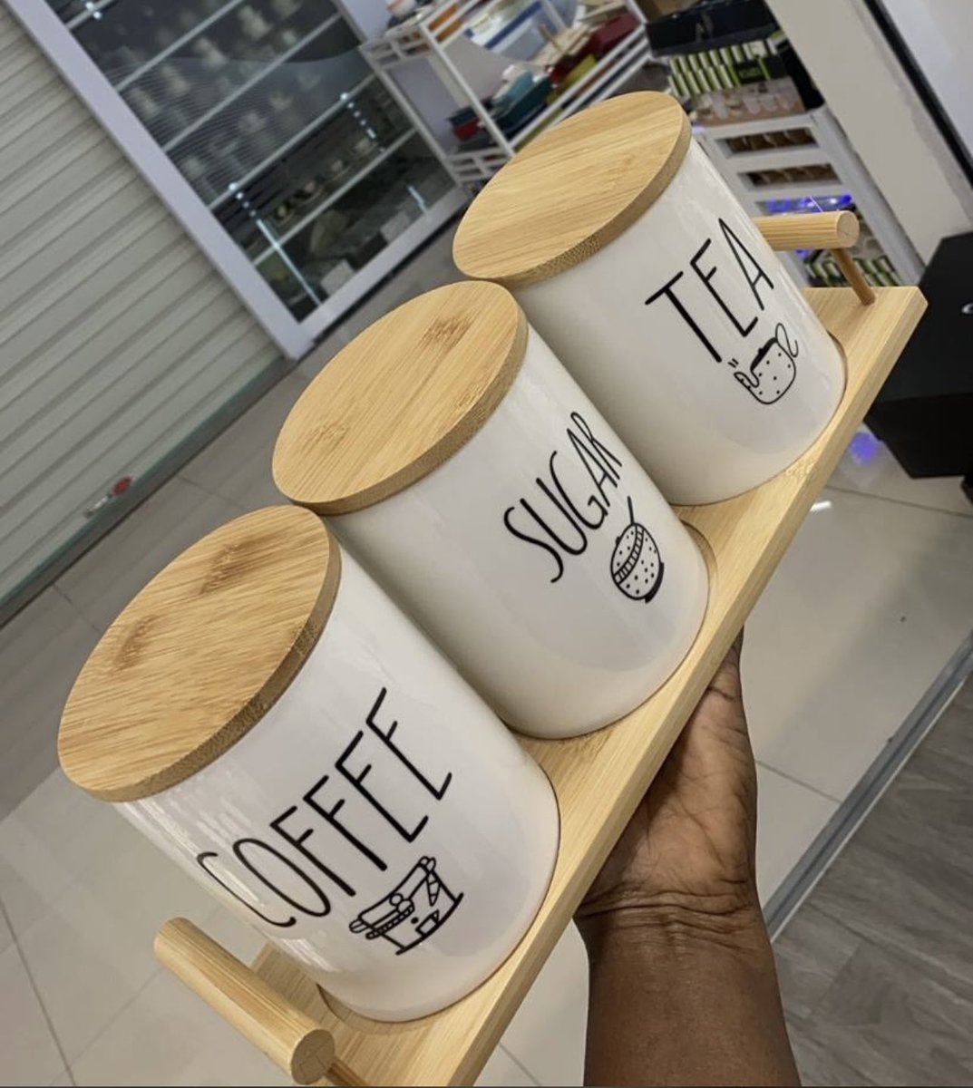 @_DammyB_ @TheAjibolaGrey @dammy_pep 3pc Coffee/ Tea/ Sugar Canister Set N38,500