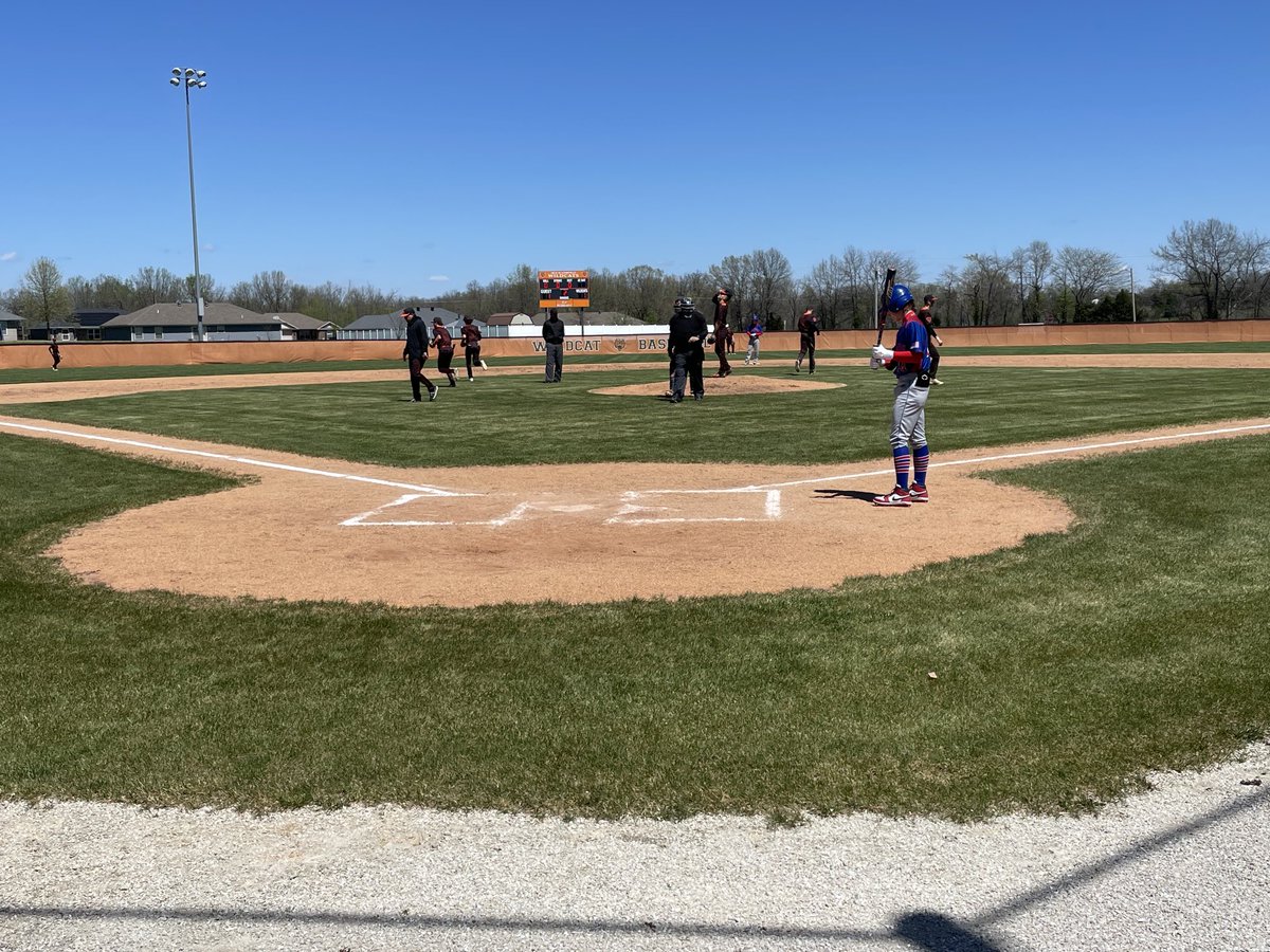 The New Bloomfield baseball tournaments is underway. The hometown Wildcats are hosting California in a first round game. The visiting Pintos lead it 5–1 in the second inning. ⁦@PintosAthletics⁩ ⁦@NBWildcats⁩