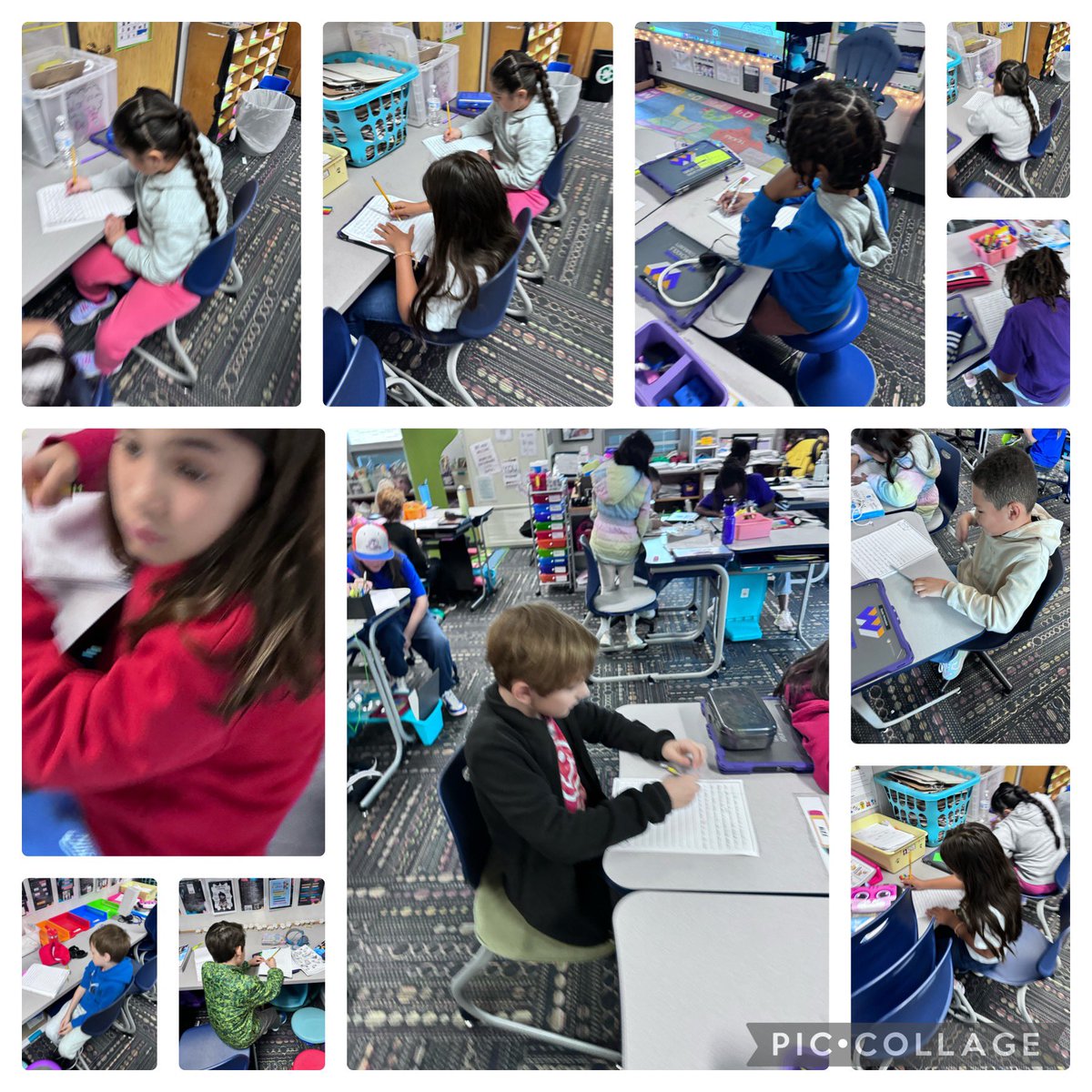 In writer’s ✍️ workshop, we took our planning page to ✍️ our essay on the pros & cons of screen time. I laughed because some of them wrote so much that they were worried about running out of space. #performancetask #topicsentences #paragraphs #details @RobeyRockets #wearewayne