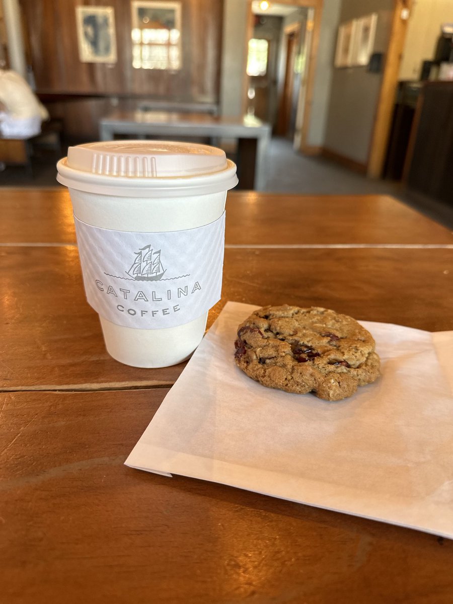 Dropped in for my fill of caffeine and cookie by my law office. #WalleWorld #txlege #Catalina