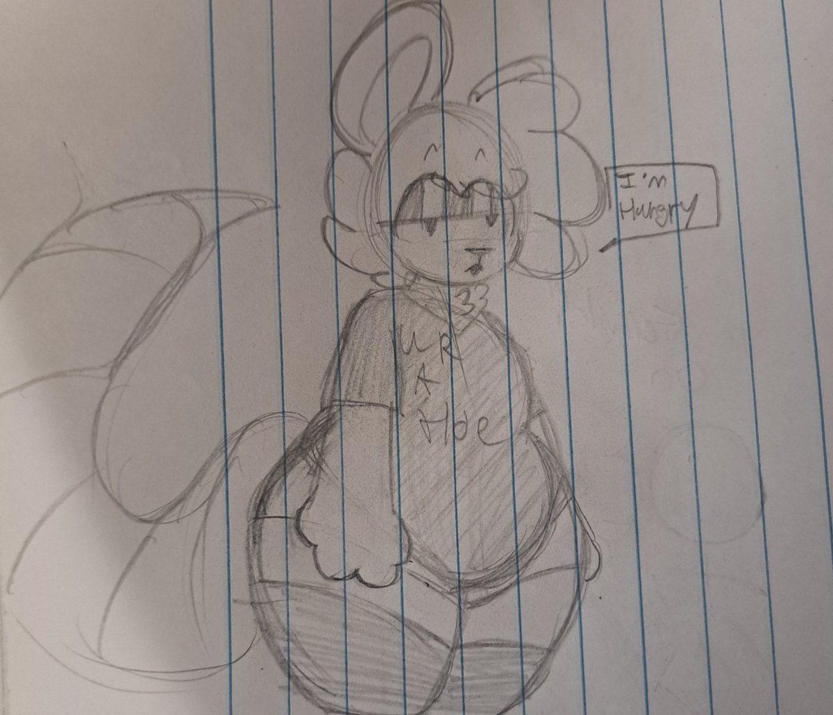 Draw the rat again in art class