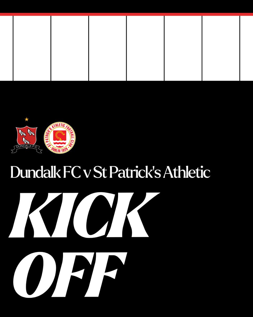 ▶️ We're underway at Oriel Park... #CmonTheTown