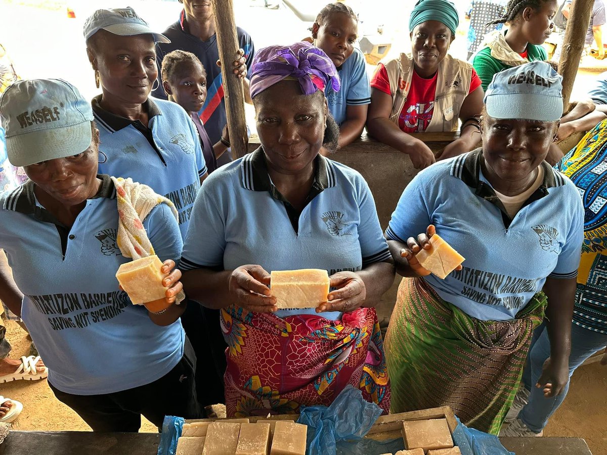 Grateful to spend time with partners in Sinoe this week with <a href="/SwedeninLiberia/">Embassy of Sweden in Liberia</a> to visit <a href="/WE4SELF/">Women Empowerment for Self Employment</a>. Empowered Women can Empower Women!
<a href="/KvinnaKvinnaINT/">Kvinna till Kvinna International</a> <a href="/SweAmbLiberia/">Ambassador-designate Karl Backéus</a>