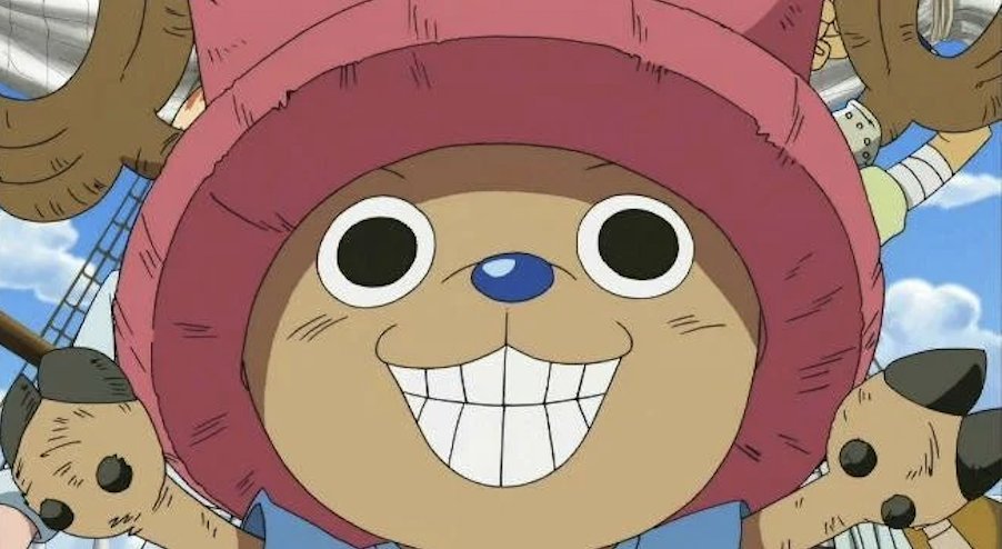 How about a picture of Chopper smiling to brighten up your day? 😁 #OnePiece