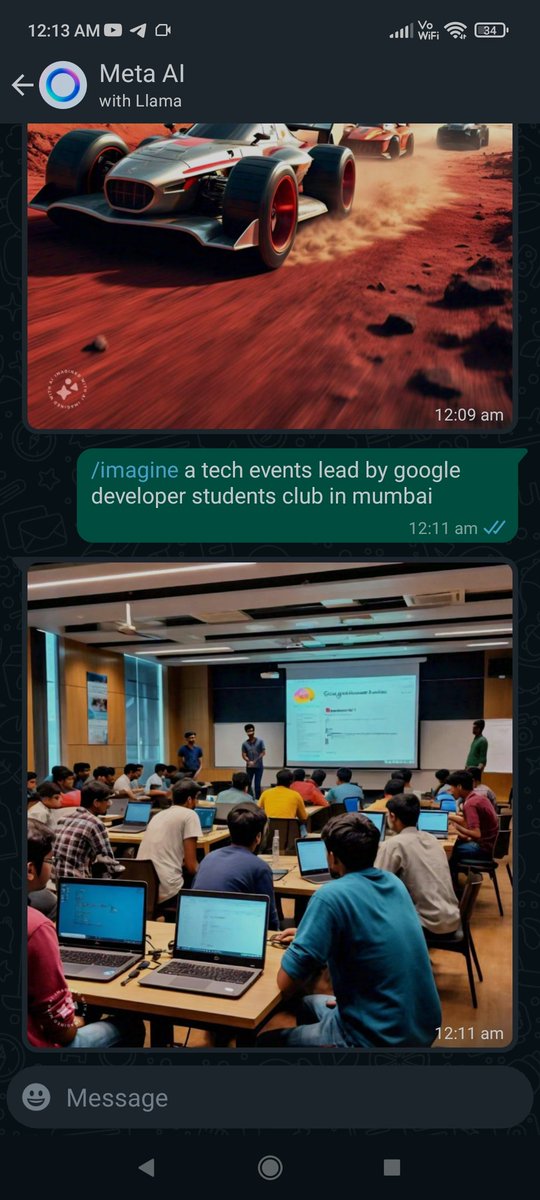 etrnlnite's tweet photo. Integration of Meta AI on WhatsApp. 
What are your thoughts? https://t.co/lCtg7IwXhI