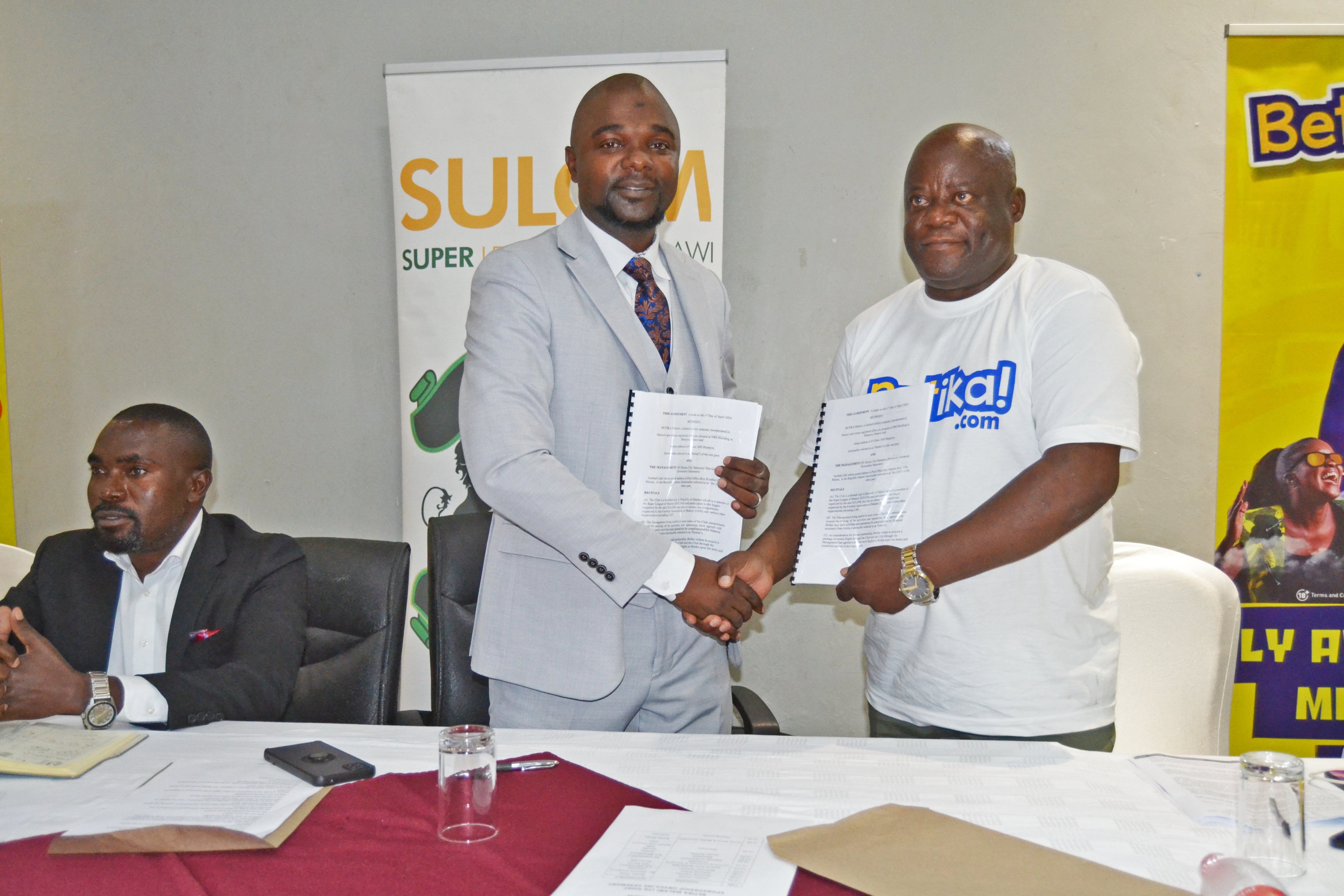 Mzuzu City Hammers Seals Betika Sponsorship Deal Worth K30M