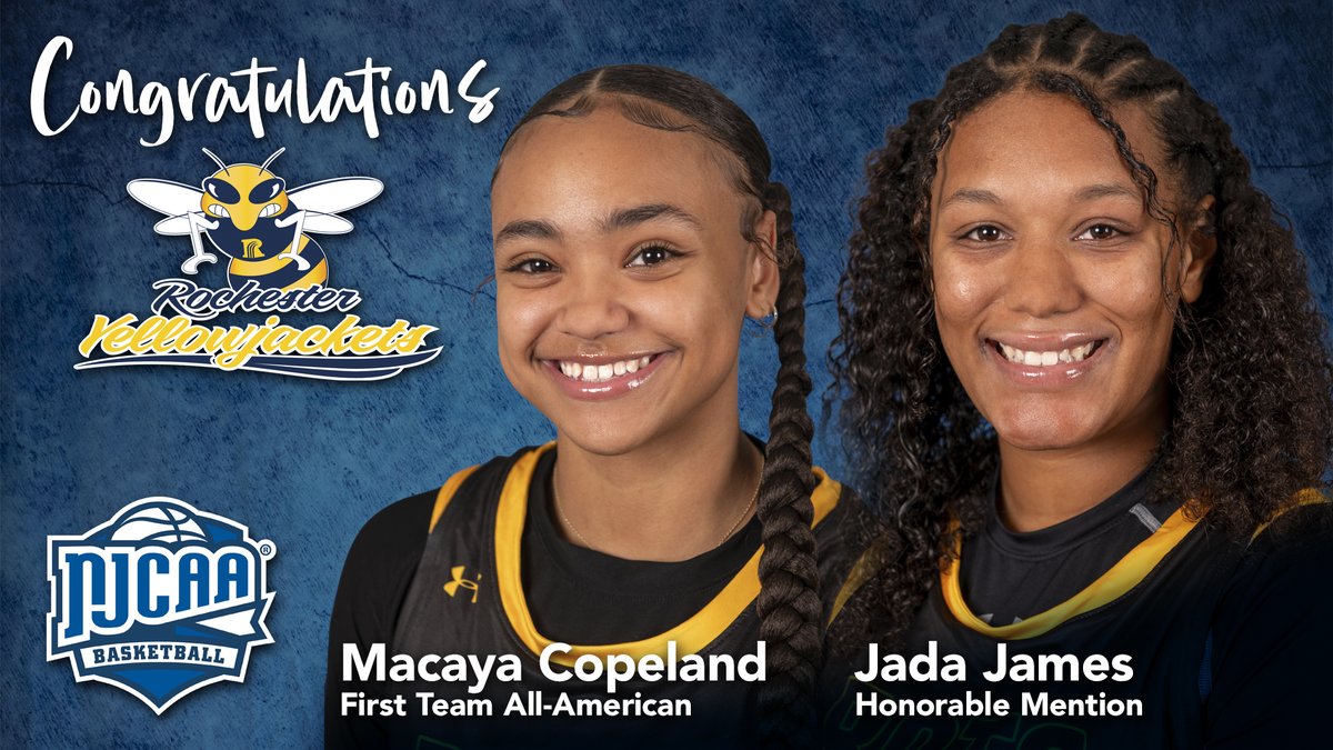 Macaya Copeland and Jada James earn All-American status for RCTC. rctc.prestosports.com/sports/wbkb/20…