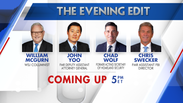 .@RepKiley @KayleeDMcGhee @FordOConnell @caroljsroth @wjmcgurn @ChadFWolf Joining us tonight on The Evening Edit 5PM ET/2PM PT on @FoxBusiness. Be sure to tune in!