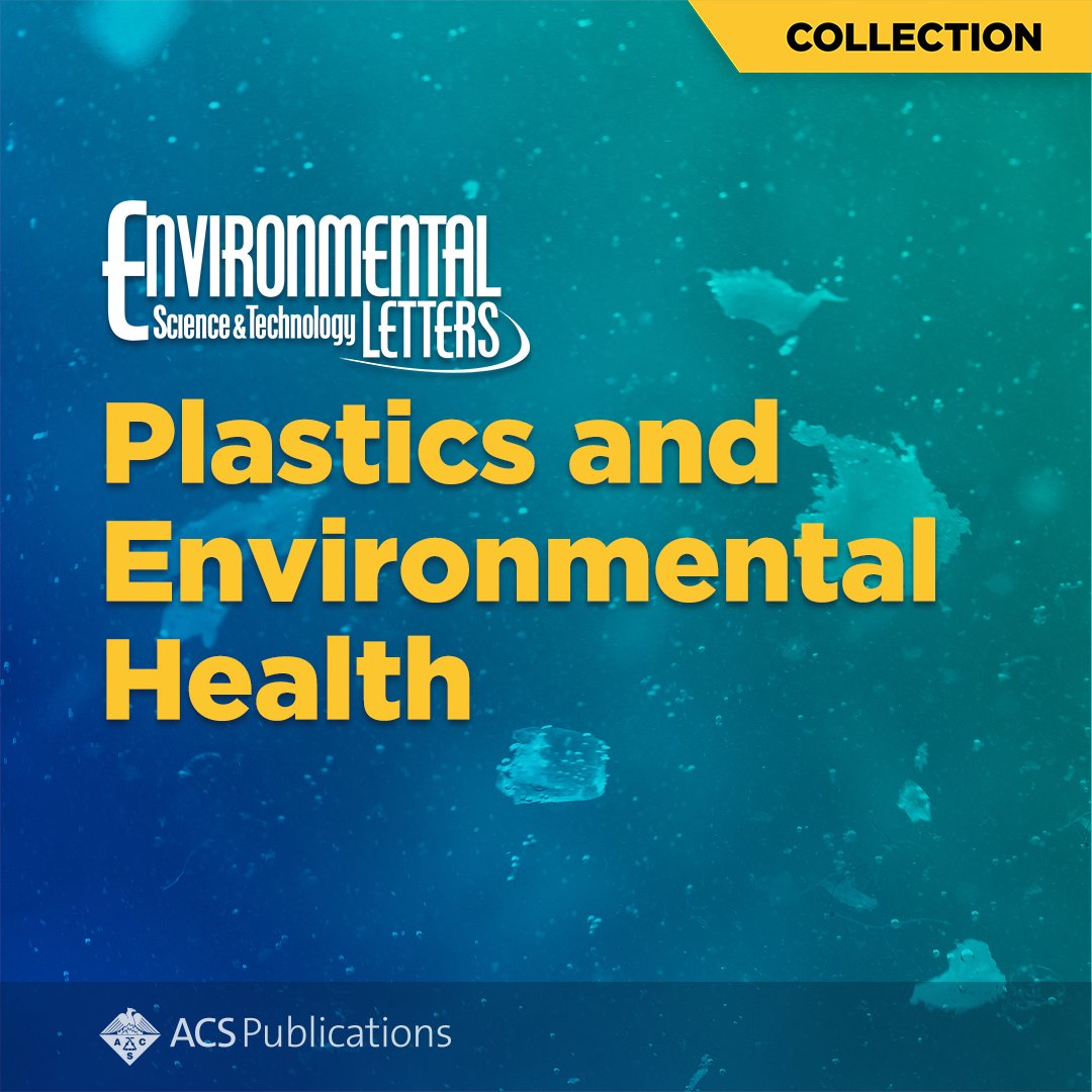 ♻️ In recognition of #EarthDay2024, ES&T Letters presents a curated collection of recently published articles investigating the human and environmental impacts of the ubiquitous presence of plastics in the environment. Read now: go.acs.org/8SU