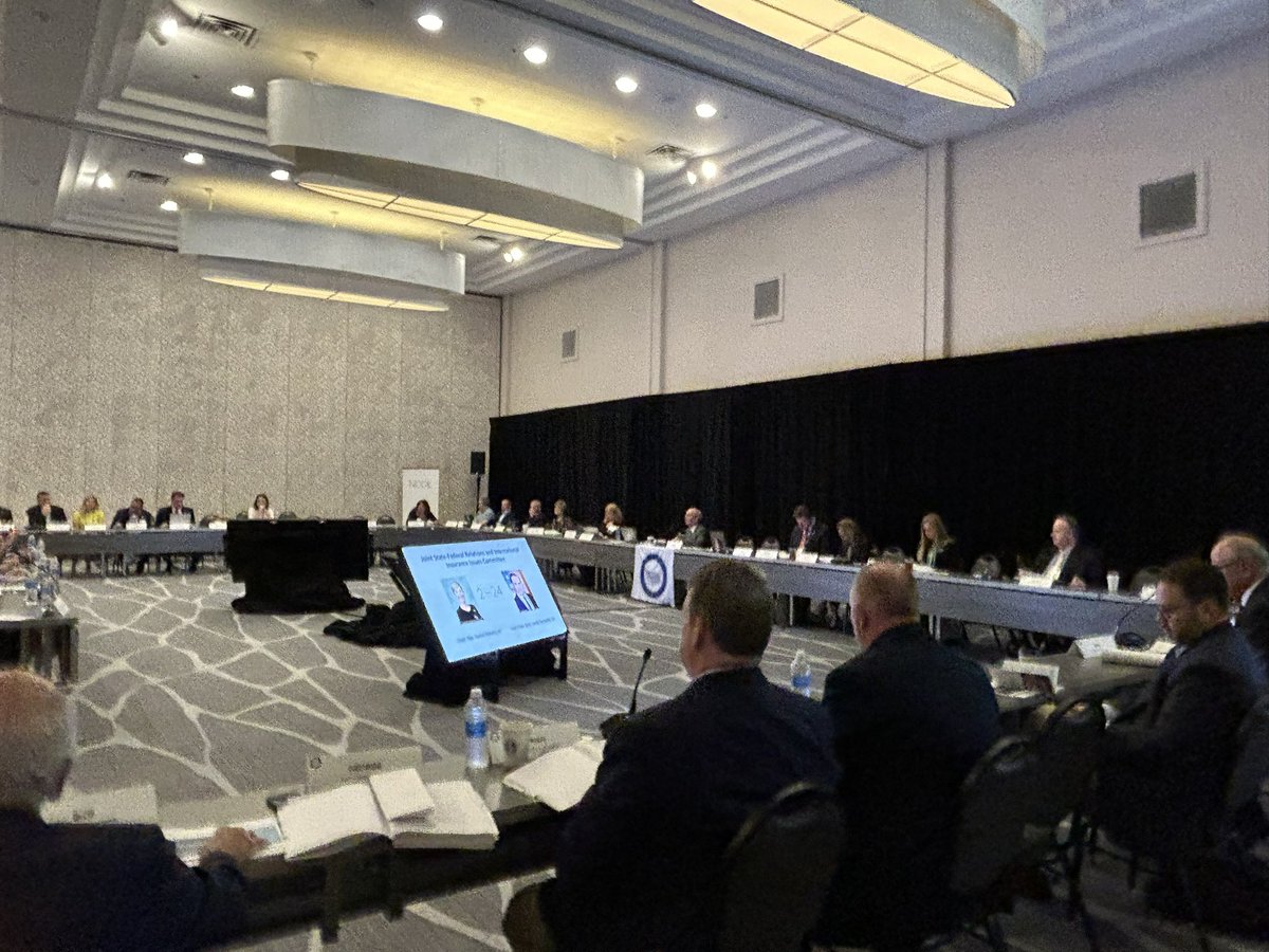 The Joint State-Federal Relations & International Insurance Issues Committee met to discuss items on the agenda including the NCOIL Mental Health Parity Model Act, new prior authorization rules, & Basel III endgame.