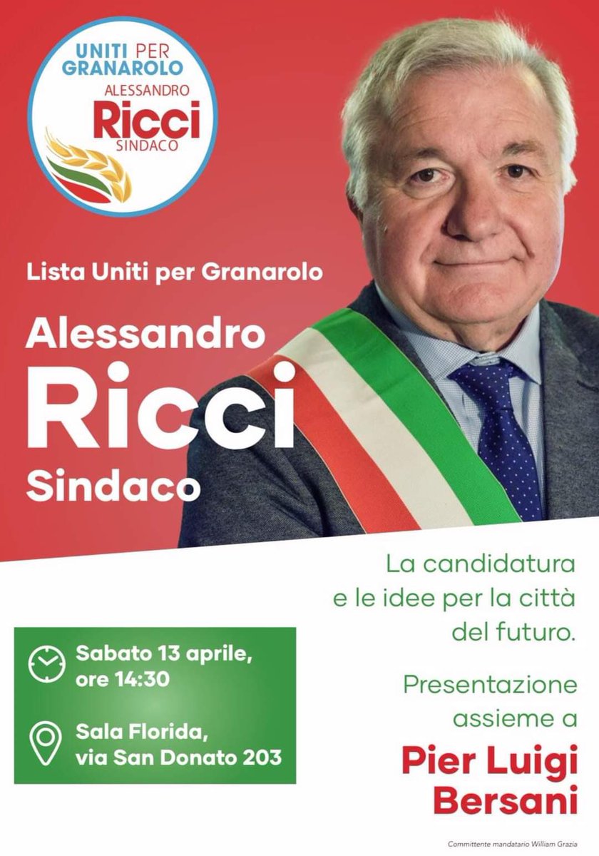 Domani campagna elettorale nel bolognese: ad Anzola, Pianoro e Granarolo