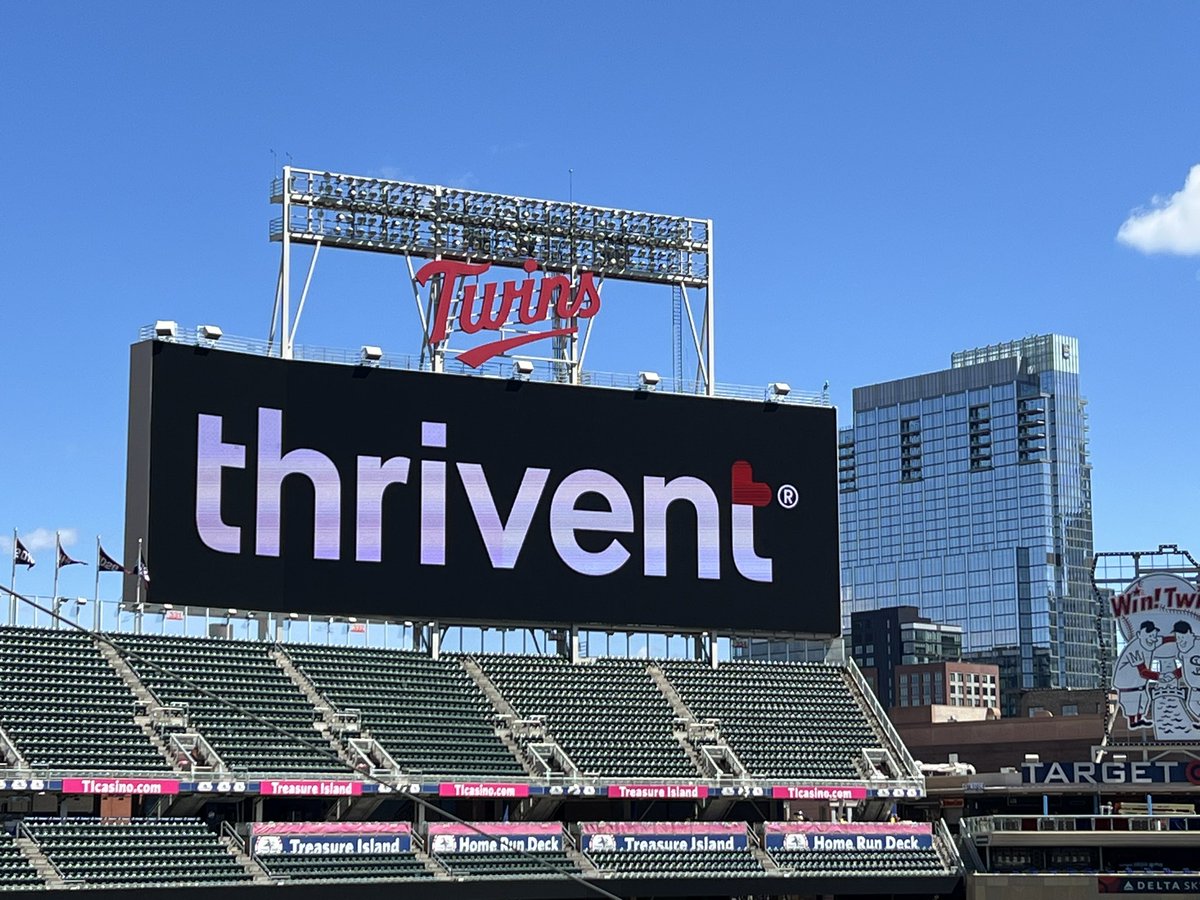 tkryan28's tweet image. What a wonderful opportunity for Thrivent to make an impact in Twins Territory!!
#MinnesotaTwins #Thrivent #CommunityImpact