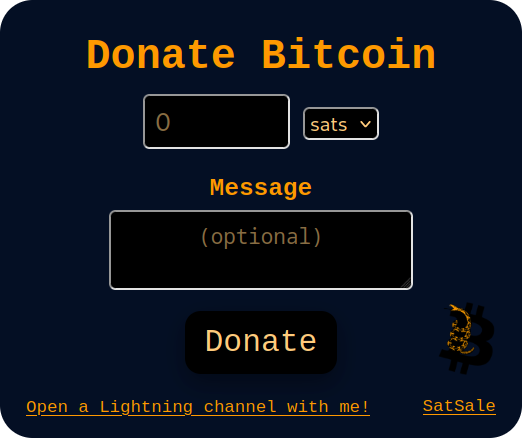 SatoshiSale's tweet photo. We're exploring a fresh style, while keeping the template simple as possible and easily customizable.
https://t.co/N82g5BXAsU
Suggestions or Enhancements? https://t.co/fVIufLbUtT