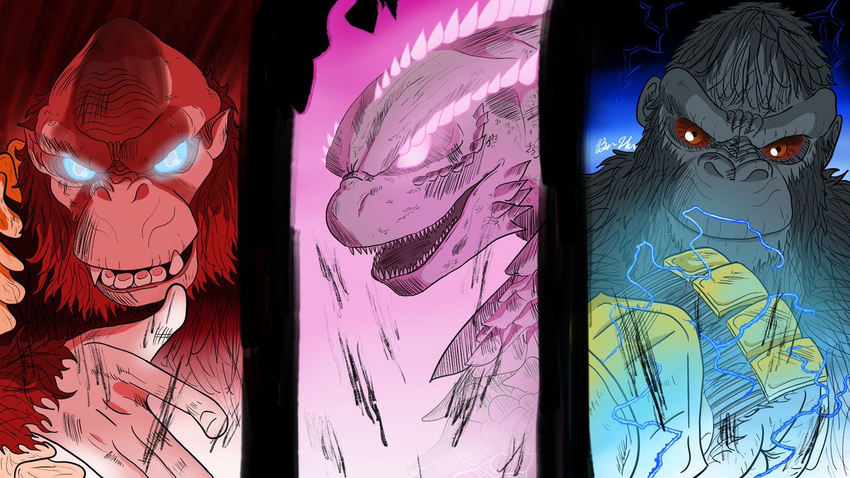 Godzilla x Kong tweet media