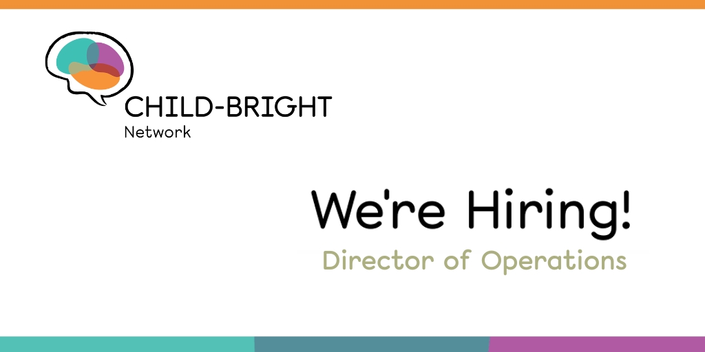 🎉JOB OPPORTUNITY | CHILD-BRIGHT is accepting applications for our next Director of Operations! Apply here: shorturl.at/hlqsO & please share this posting widely amid your network. #PatientOrientedResearch