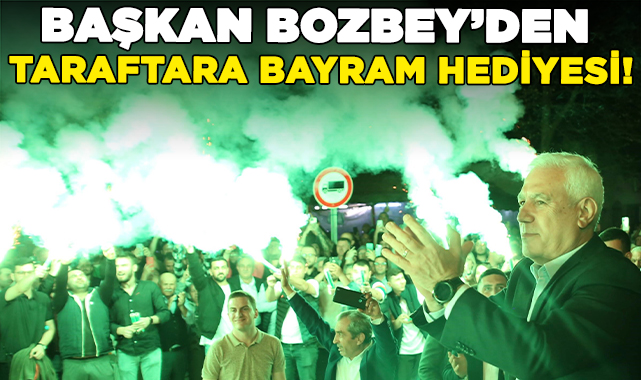 Başkan Bozbey'den taraftara bayram hediyesi!
nobetcigazete.com/baskan-bozbey-…
#Bursa #Bursasporinfoyatırım #TBF @mustafabozbey