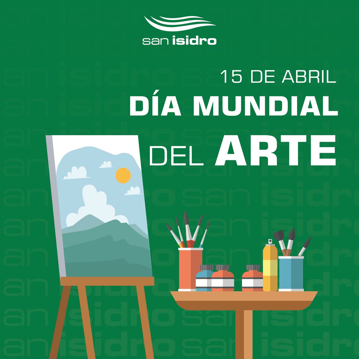 ¡Celebramos juntos el Día del Arte! 🎨🚌

 #SanIsidro45años