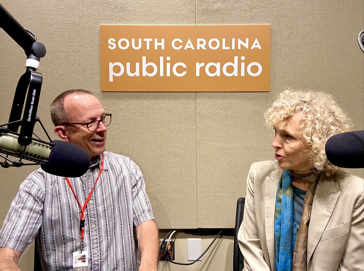 I talked to @SCPublicRadio about our strong economic relationship with over 200 🇩🇪 companies active in #SouthCarolina & how to expand our cooperation to drive forward the #CleanEnergyTransition to create jobs & opportunities and to enhance resilience against the #ClimateCrisis.