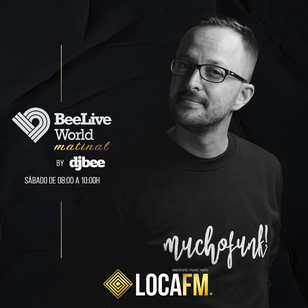 Sábados de 8-10 horas emitimos para  todo el país y el mundo en <a href="/locafm/">LOCA FM</a> 
<a href="/beeliveworld/">Bee Live World</a> 🫶 #housemusic