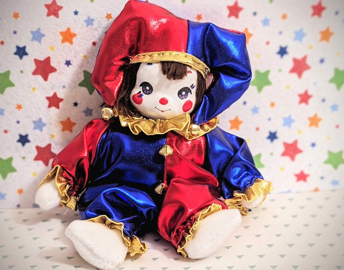 Once upon a time, there was a little jester doll named Pomni.