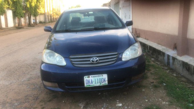 STOLEN CAR ALERT!!! Our car was stolen at yakubu avenue kaduna If seen please call 08036147987 or 09030369989 Chassis no: 2T1BR32E43C717746 Please RT