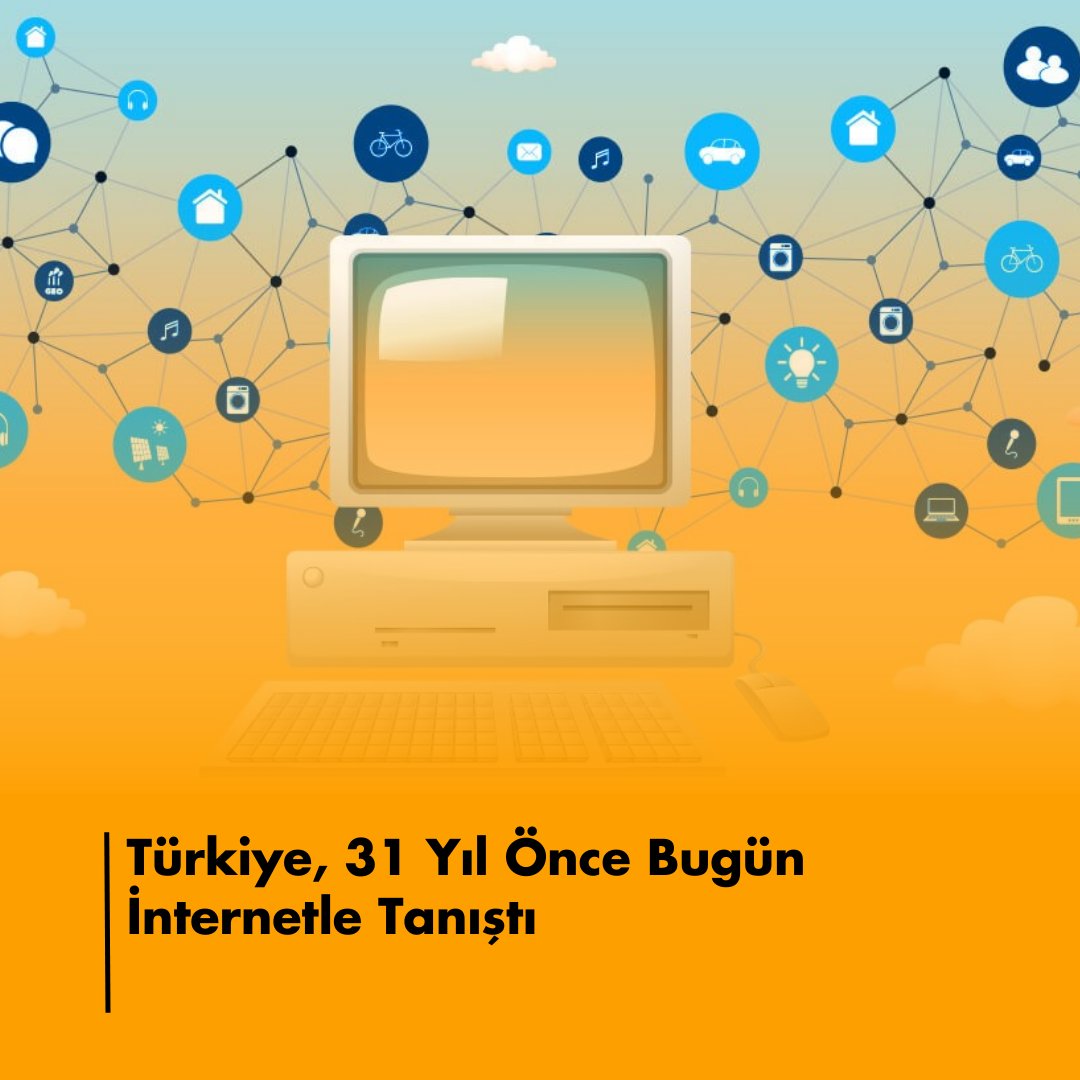 🚀Türkiye 31 Yıl Önce Bugün İnternetle Tanıştı! 🛜 #haber #teknoloji #türkiye #ağ #internet